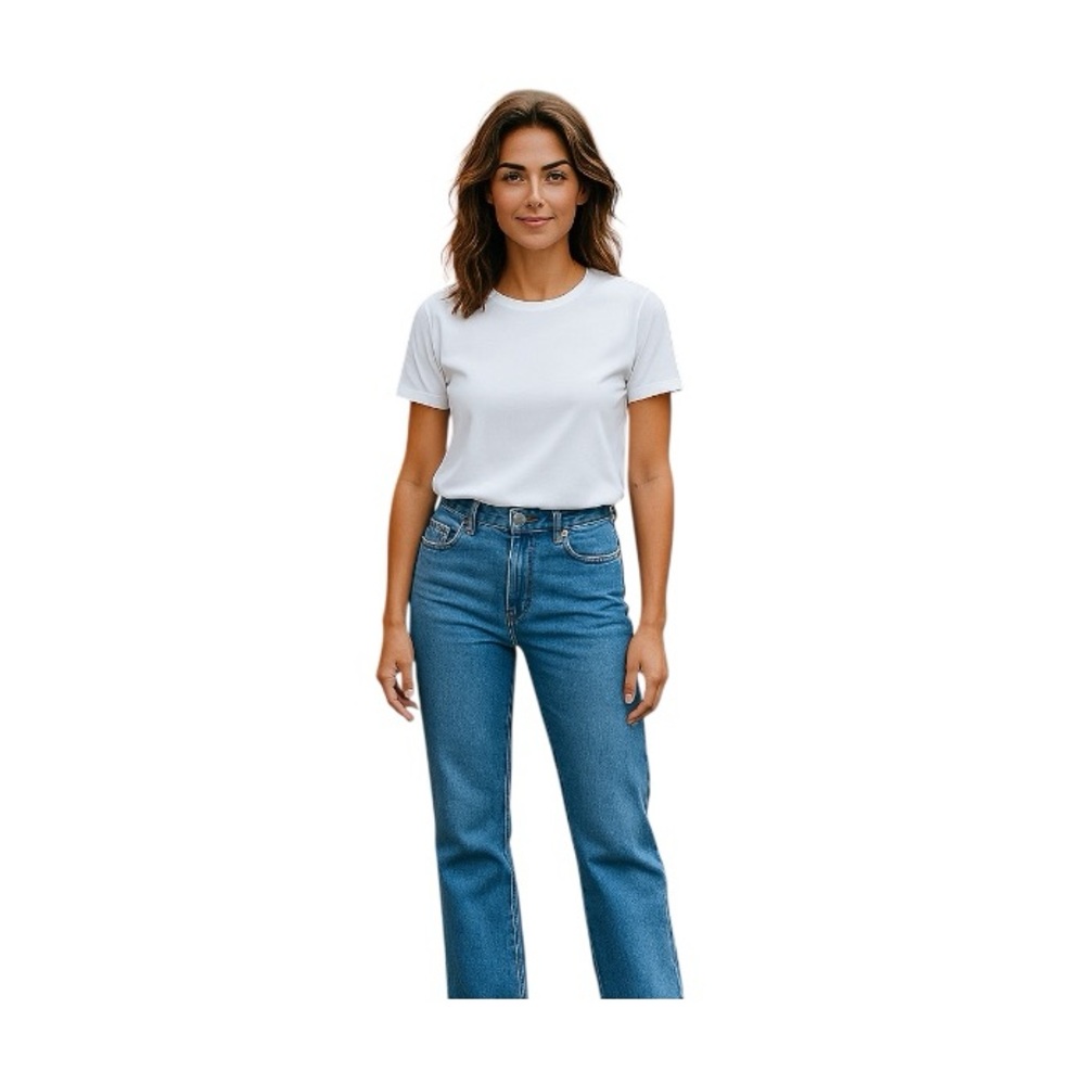 So Jeans Low Rise Flare Leg Design Pocket Denim Jeans